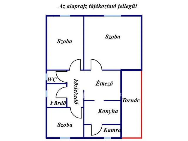 Eladó ház Kocsord 83 nm