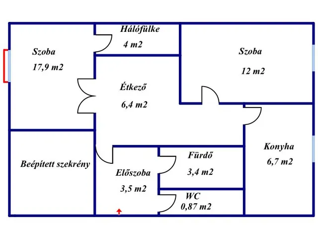 Eladó lakás Vásárosnamény 55 nm