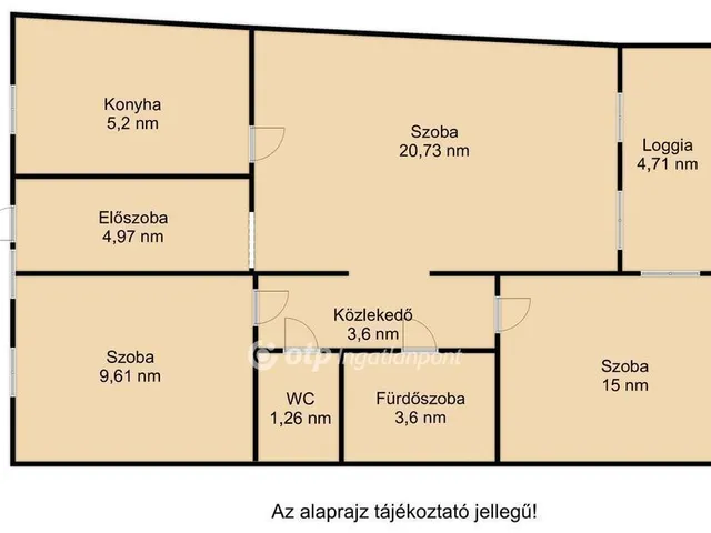 Eladó lakás Debrecen 64 nm