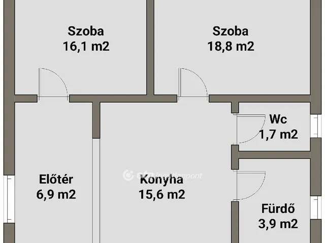 Eladó ház Komoró 70 nm