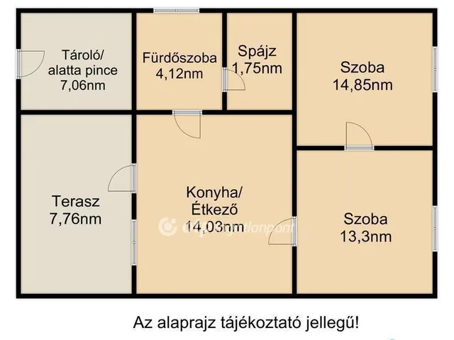 Eladó ház Nyíregyháza 55 nm