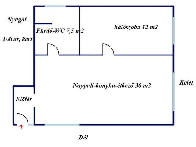 Eladó ház Nyírtelek 53 nm