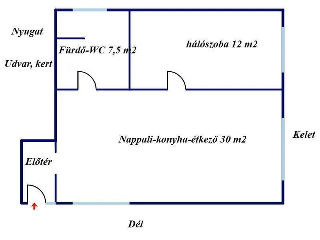Eladó ház Nyírtelek 53 nm