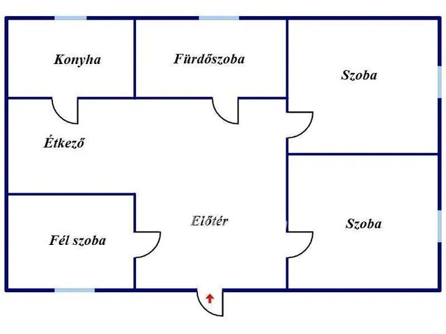 Eladó ház Szakoly 80 nm