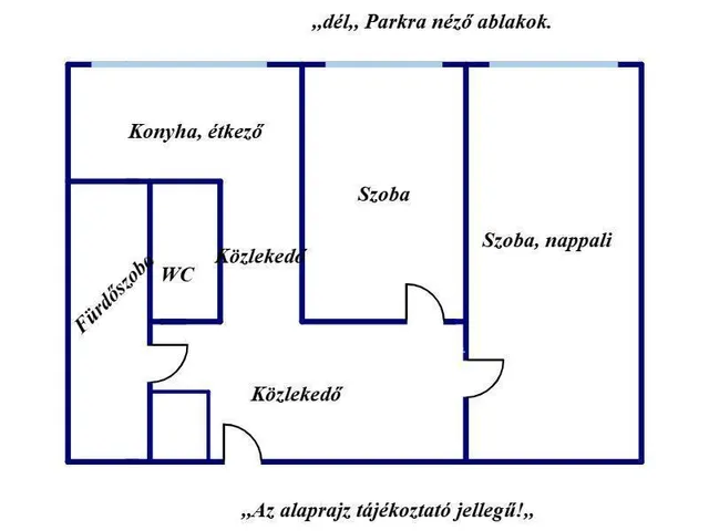 Eladó lakás Nyíregyháza 60 nm
