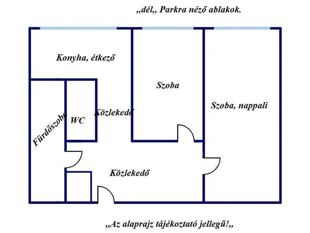 Eladó lakás Nyíregyháza 60 nm