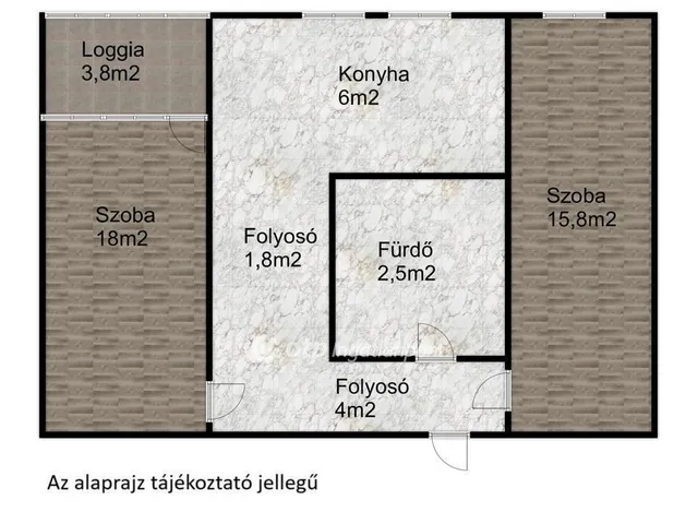 Eladó lakás Nyíregyháza 51 nm