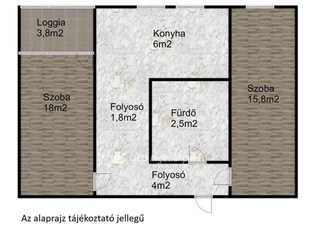 Eladó lakás Nyíregyháza 51 nm