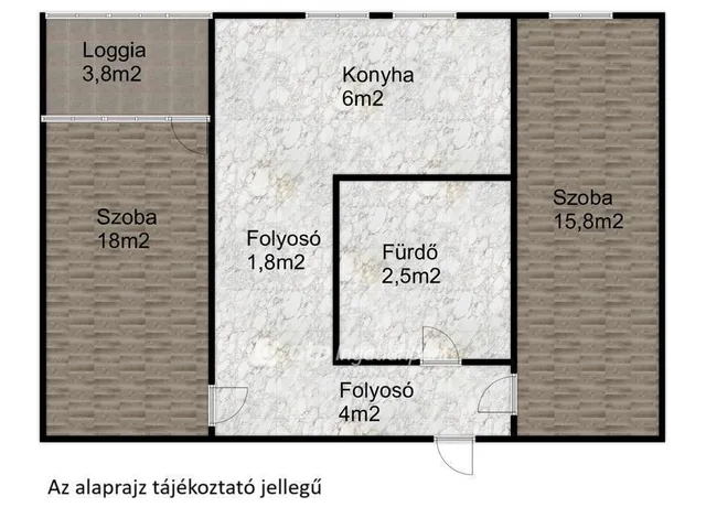 Eladó lakás Nyíregyháza 51 nm