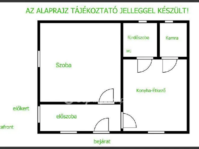 Eladó ház Hajdúdorog 52 nm