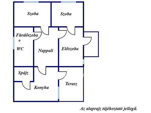 Eladó ház Nyírgyulaj 78 nm