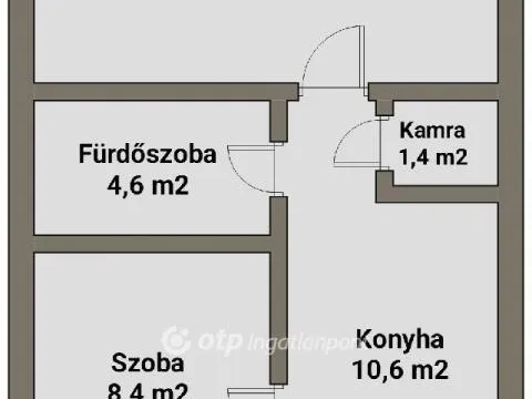 Eladó lakás Kisvárda 45 nm