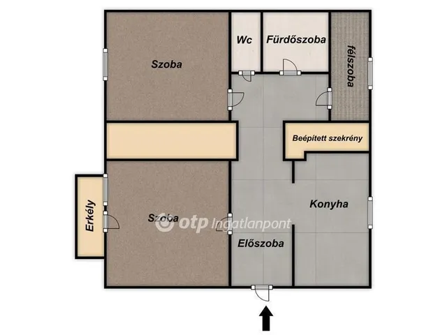 Eladó lakás Nyíregyháza, Érkert 58 nm