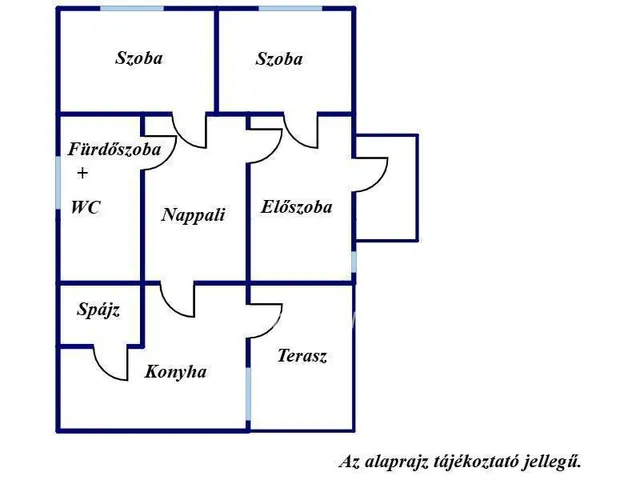 Eladó ház Nyírgyulaj 78 nm
