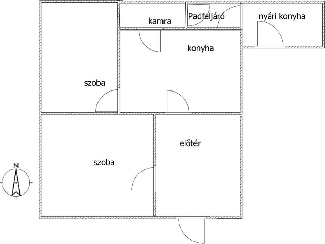 Eladó ház Szamossályi 66 nm