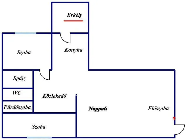 Eladó lakás Nyíregyháza 64 nm