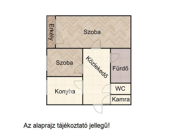 Eladó lakás Nyíregyháza 46 nm