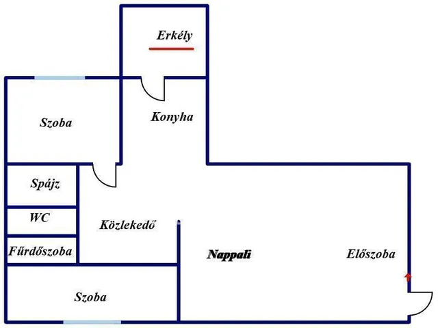 Eladó lakás Nyíregyháza 64 nm