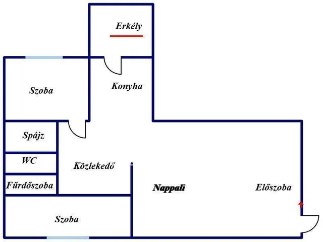 Eladó lakás Nyíregyháza 64 nm