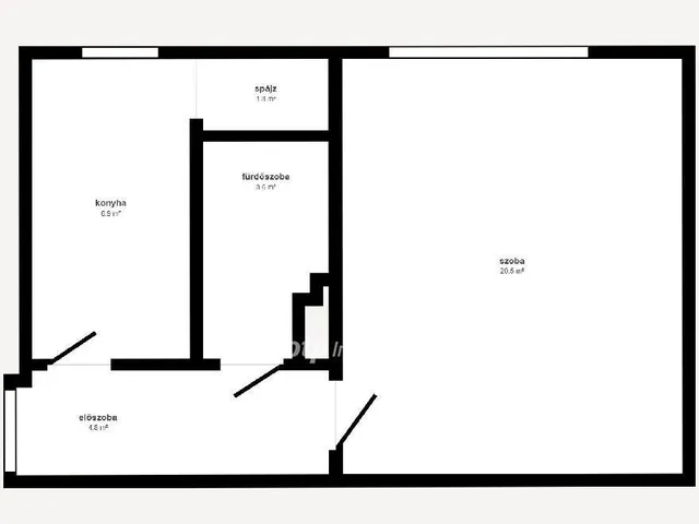 Eladó lakás Nyíregyháza 37 nm
