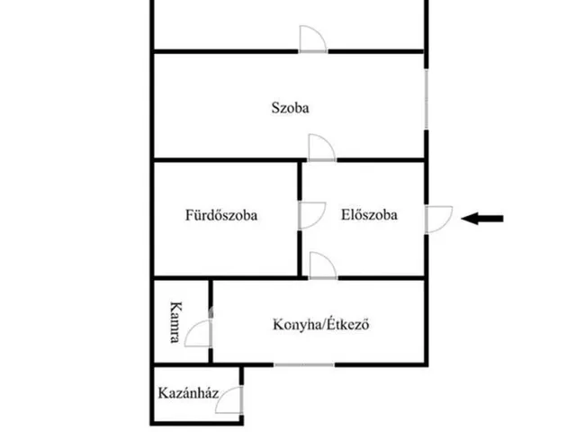 Eladó ház Téglás 63 nm
