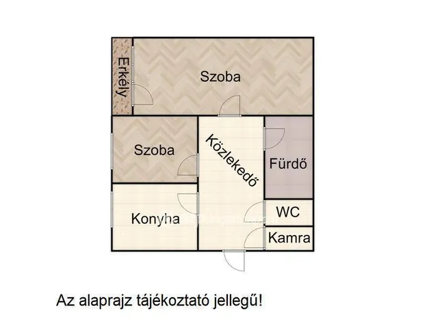 Eladó lakás Nyíregyháza 46 nm