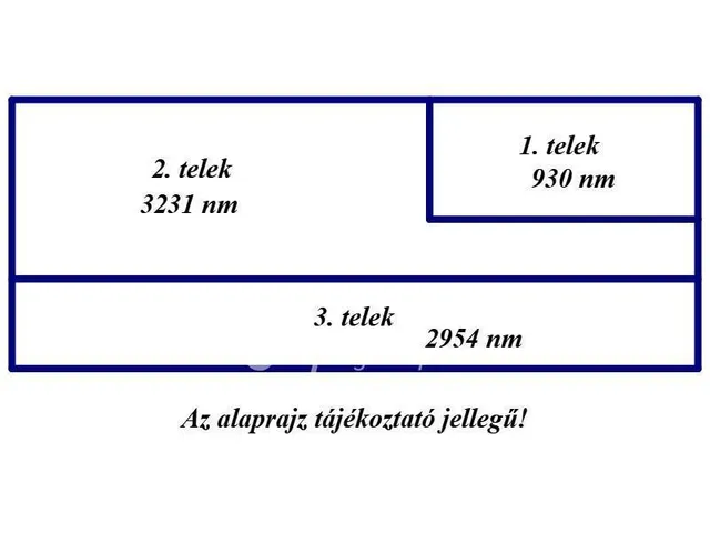 Eladó telek Baktalórántháza 7115 nm