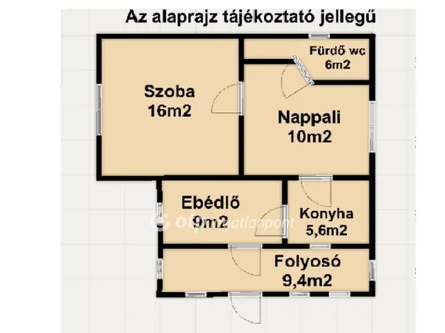 Eladó ház Kisvárda 56 nm