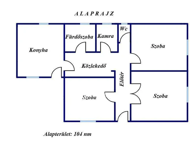 Eladó ház Nyíribrony 104 nm