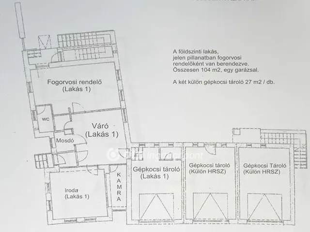 Eladó ház Tokaj 316 nm