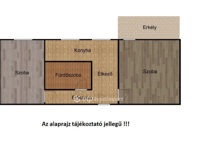 Eladó lakás Nyíregyháza 51 nm