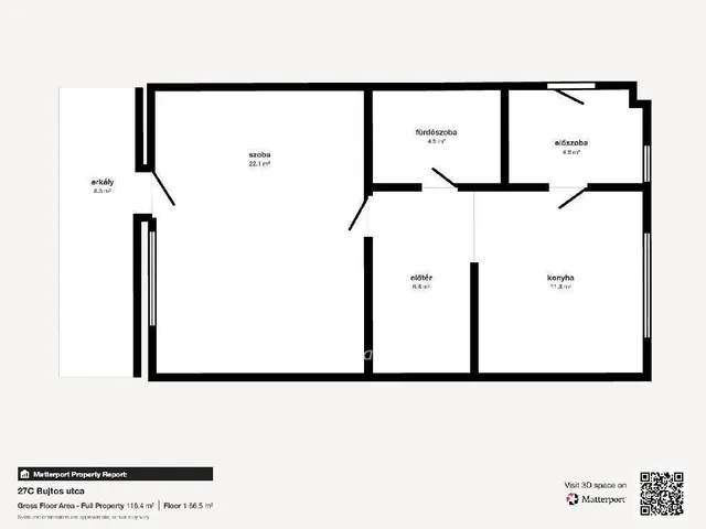 Eladó lakás Nyíregyháza 86 nm