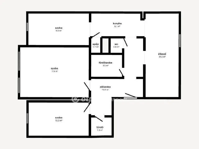 Eladó lakás Nyíregyháza 66 nm