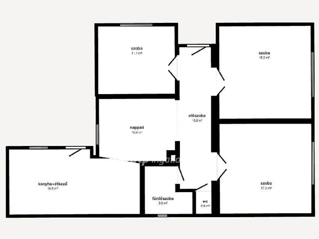 Eladó ház Tiszabercel 89 nm