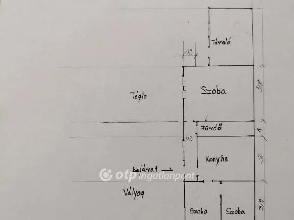 Eladó ház Kölcse 56 nm