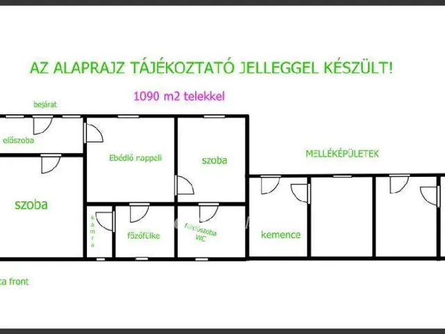 Eladó ház Hajdúböszörmény 69 nm
