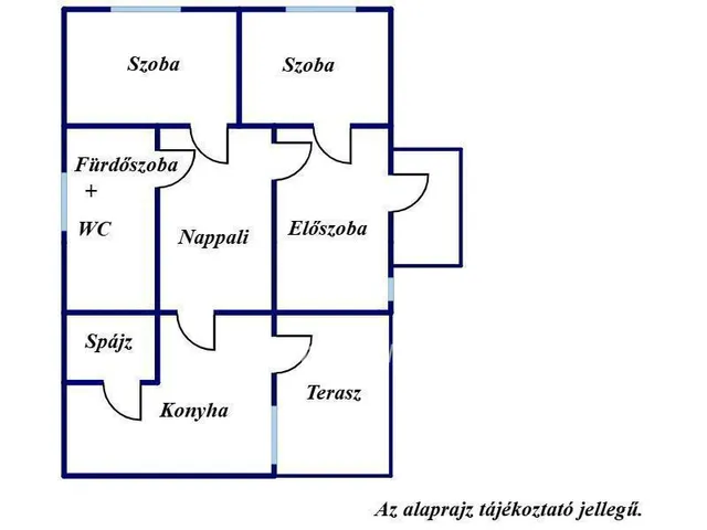 Eladó ház Nyírgyulaj 78 nm