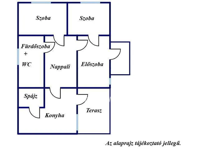 Eladó ház Nyírgyulaj 78 nm