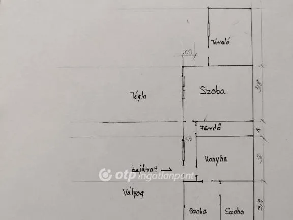 Eladó ház Kölcse 56 nm