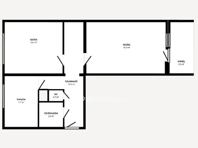 Eladó lakás Kisvárda 55 nm