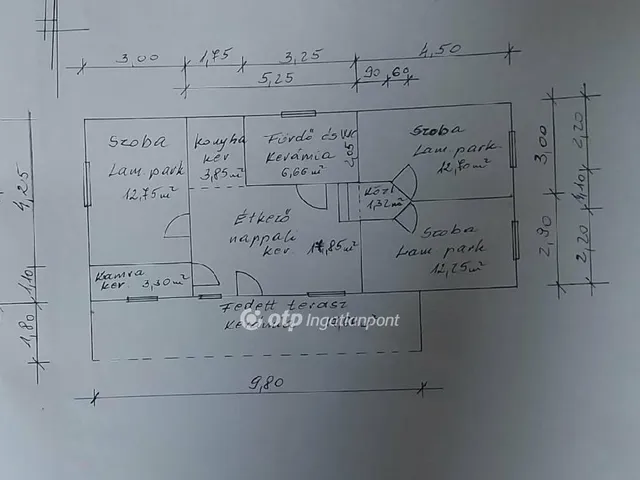 Eladó ház Nyírpazony 71 nm