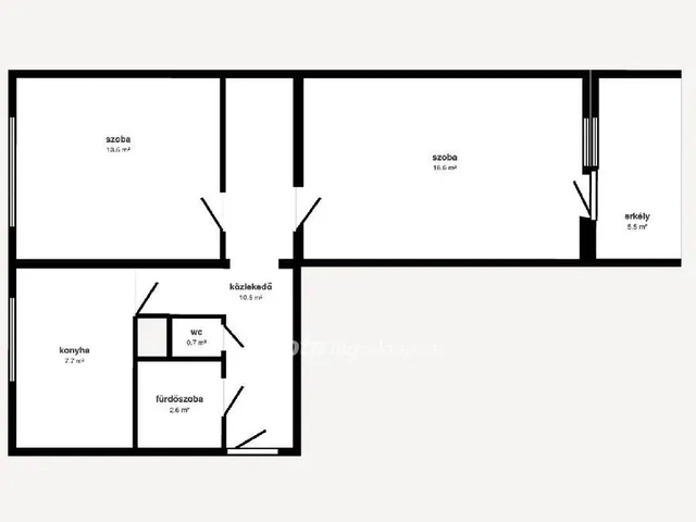 Eladó lakás Kisvárda 55 nm