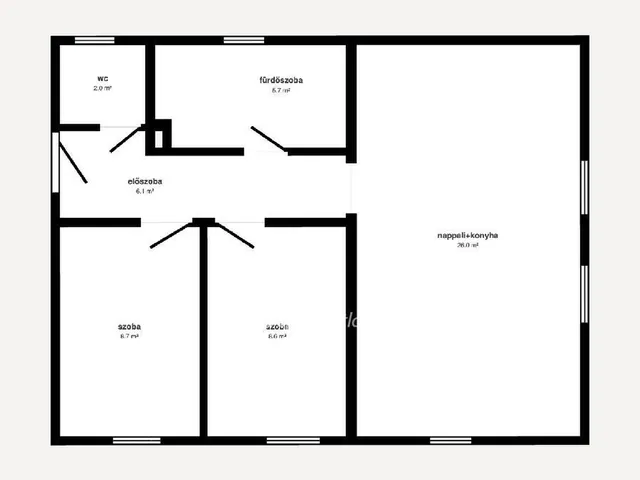 Eladó lakás Hajdúnánás 44 nm