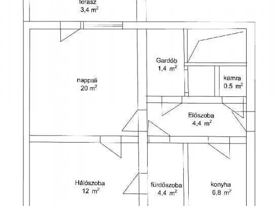 Eladó lakás Nyíregyháza 55 nm