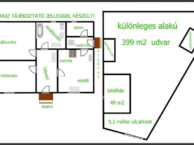 Eladó ház Hajdúnánás 50 nm