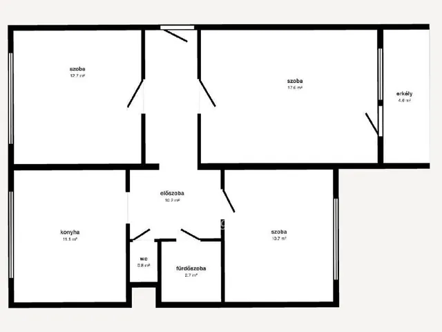 Eladó lakás Nyírbátor 67 nm
