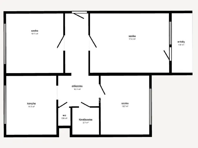 Eladó lakás Nyírbátor 67 nm