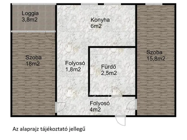 Eladó lakás Nyíregyháza 51 nm