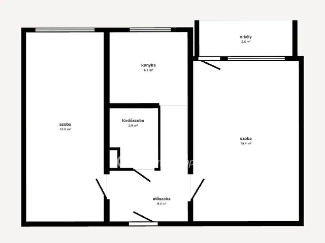 Eladó lakás Nyíregyháza 51 nm