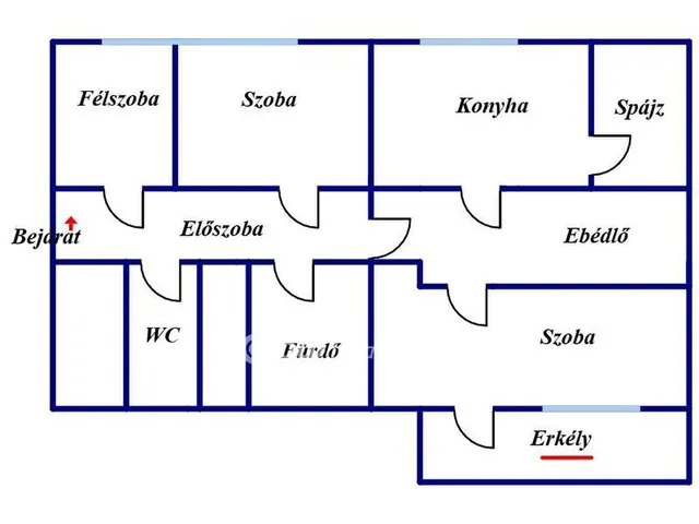Eladó lakás Nyíregyháza 70 nm